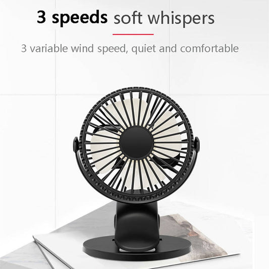 Mini student fan by DERILUJA LLC