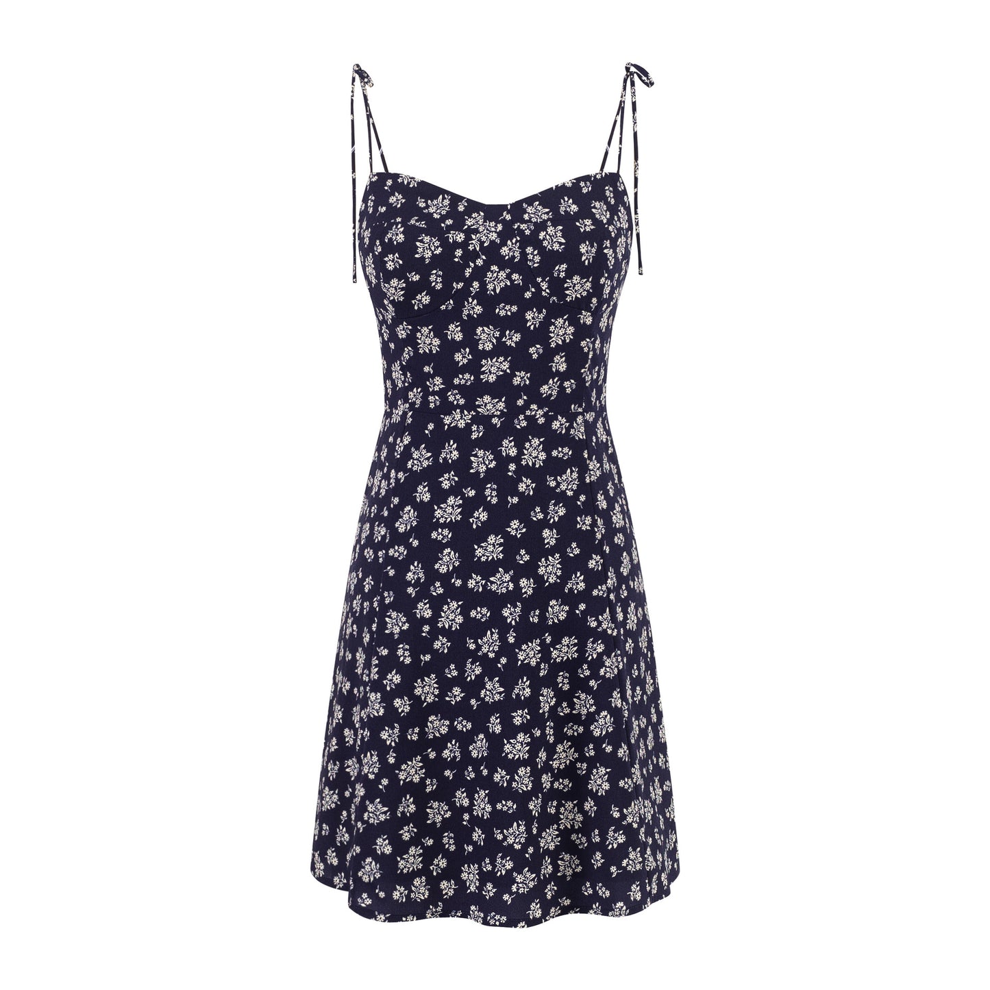 Strapless Dress Print Short Dress by eprolo