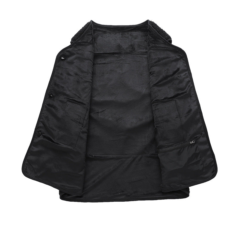 New autumn and winter intelligent heating vest with 16 zones of heating, Teddy velvet fabric, carbon fiber heating and insulation by eprolo