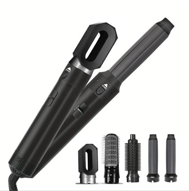 5 in 1 Hair Styler Professional Hair Dryer Brush Blow Dryer Air Wrap Hot Air Brush by eprolo