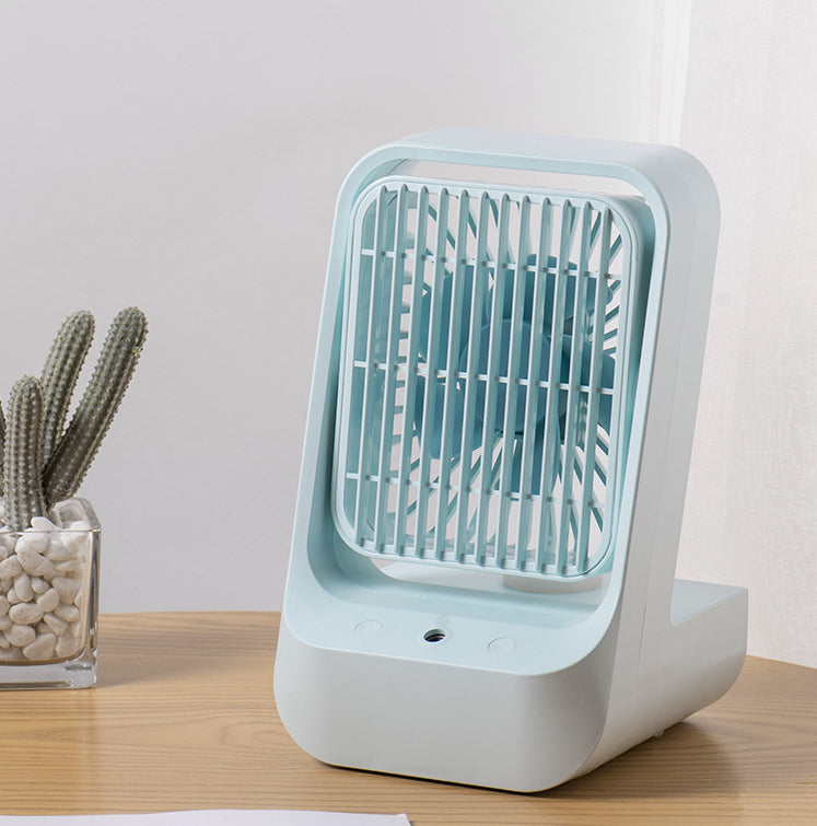 Creative New Good-Looking Good Quality USB Humidification Mini Fan Portable Mobile Humidifier Fan by eprolo
