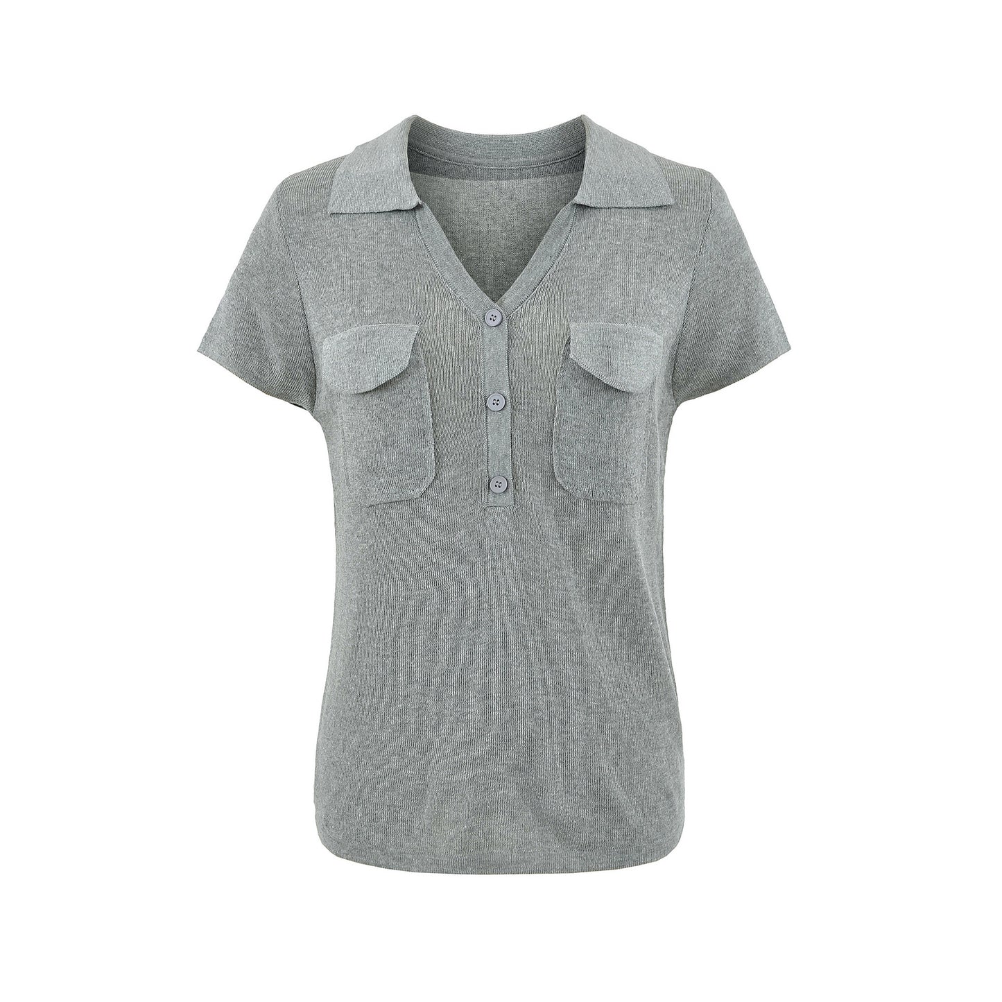 V-neck top for women by eprolo