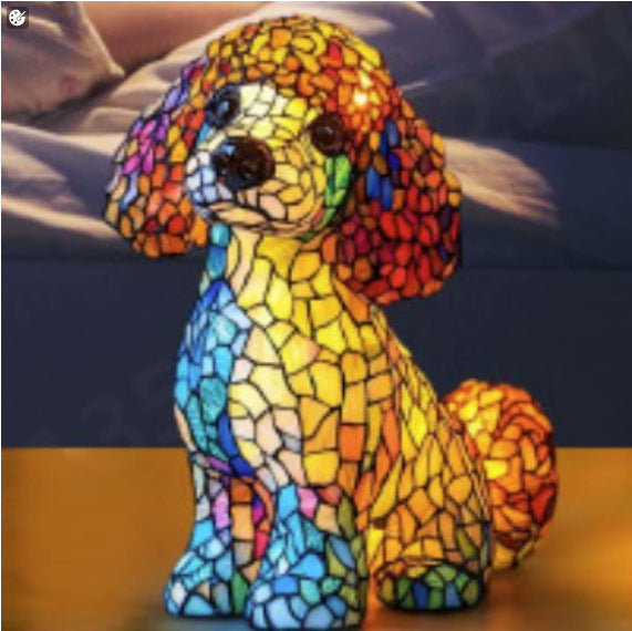 Dachshund Lamp - Bigfoot Lamp Resin Statue LED Decorative Light by eprolo