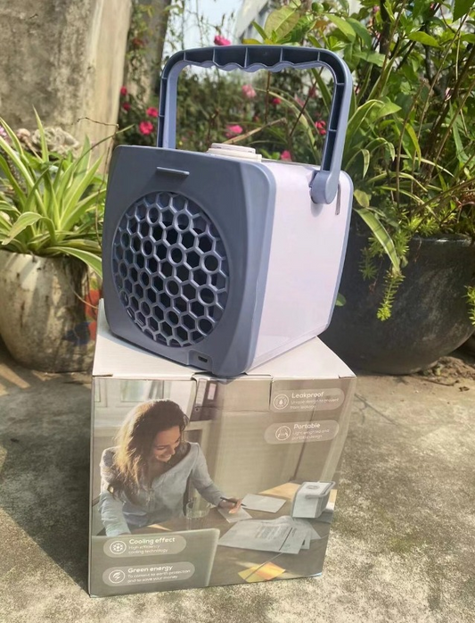 Mini spray Air Cooler Household Desktop Small Air Cooler USB Portable Mobile Air Conditioner Fan by eprolo