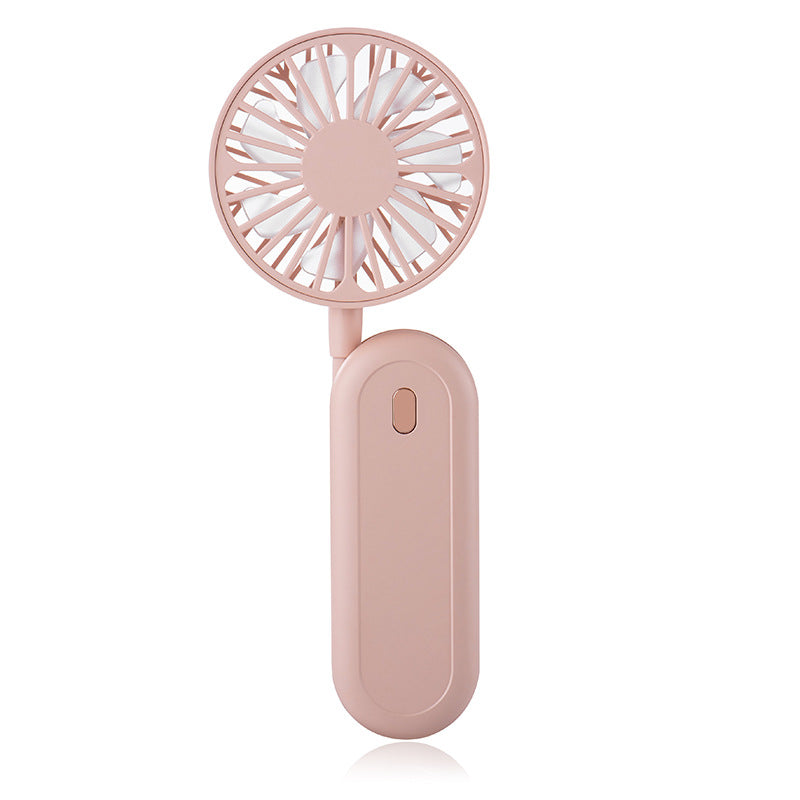 New Hanging Neck Fan Creative USB Small Fan Office Portable 360-Degree Foldable Outdoor Handheld Fan by eprolo