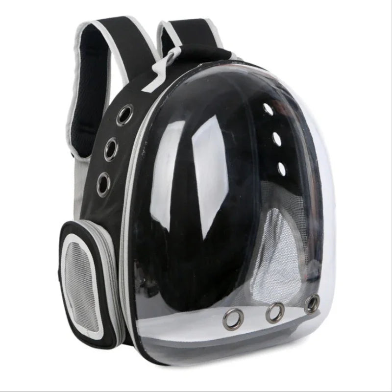 Pet Cat Carrying Bag Space Pet Backpacks Breathable Portable Transparent Backpack Puppy Dog Transport Carrier Space Capsule Bags by Badon Shop LLC
