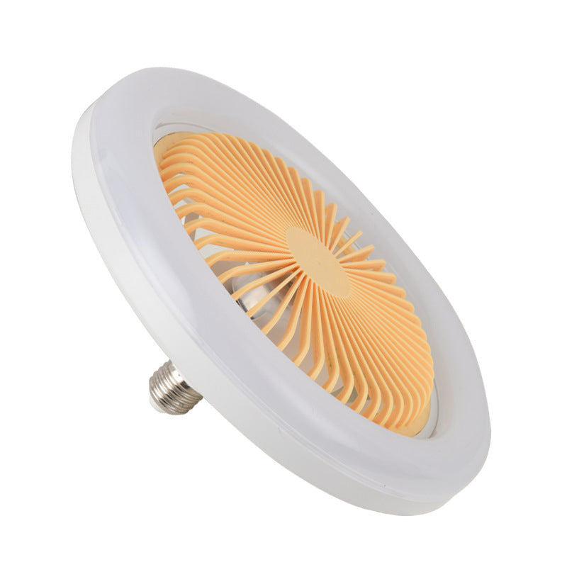 30W Silent 3 Speeds Ceiling Fan with Remote Control with Lighting Lamp E27 Converter Base for Bedroom Living Home by eprolo