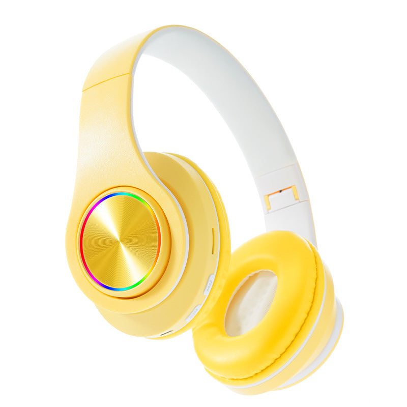 B39 Wireless Headphones Breathing Light Stable Connection Low Latency Noise Reduction Deep Bass Bluetooth by eprolo
