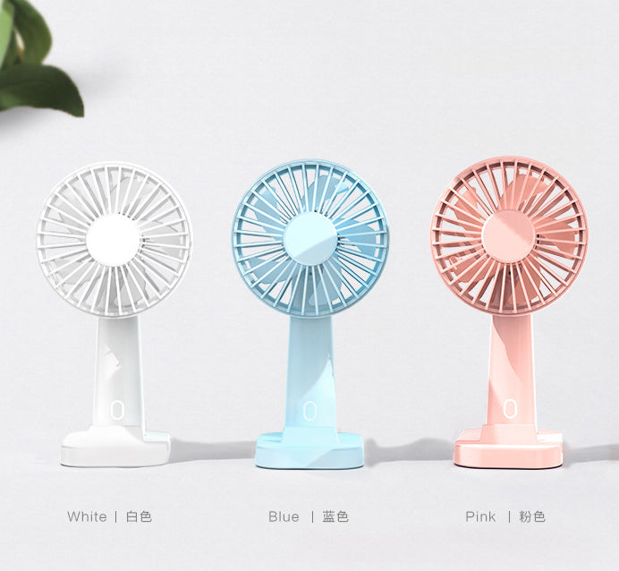 High Quality New USB Handheld Mini Desktop Bracket Small Fan Portable Big Wind Fan by eprolo
