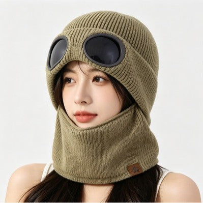 New Winter Knit Hat Unisex by DERILUJA LLC