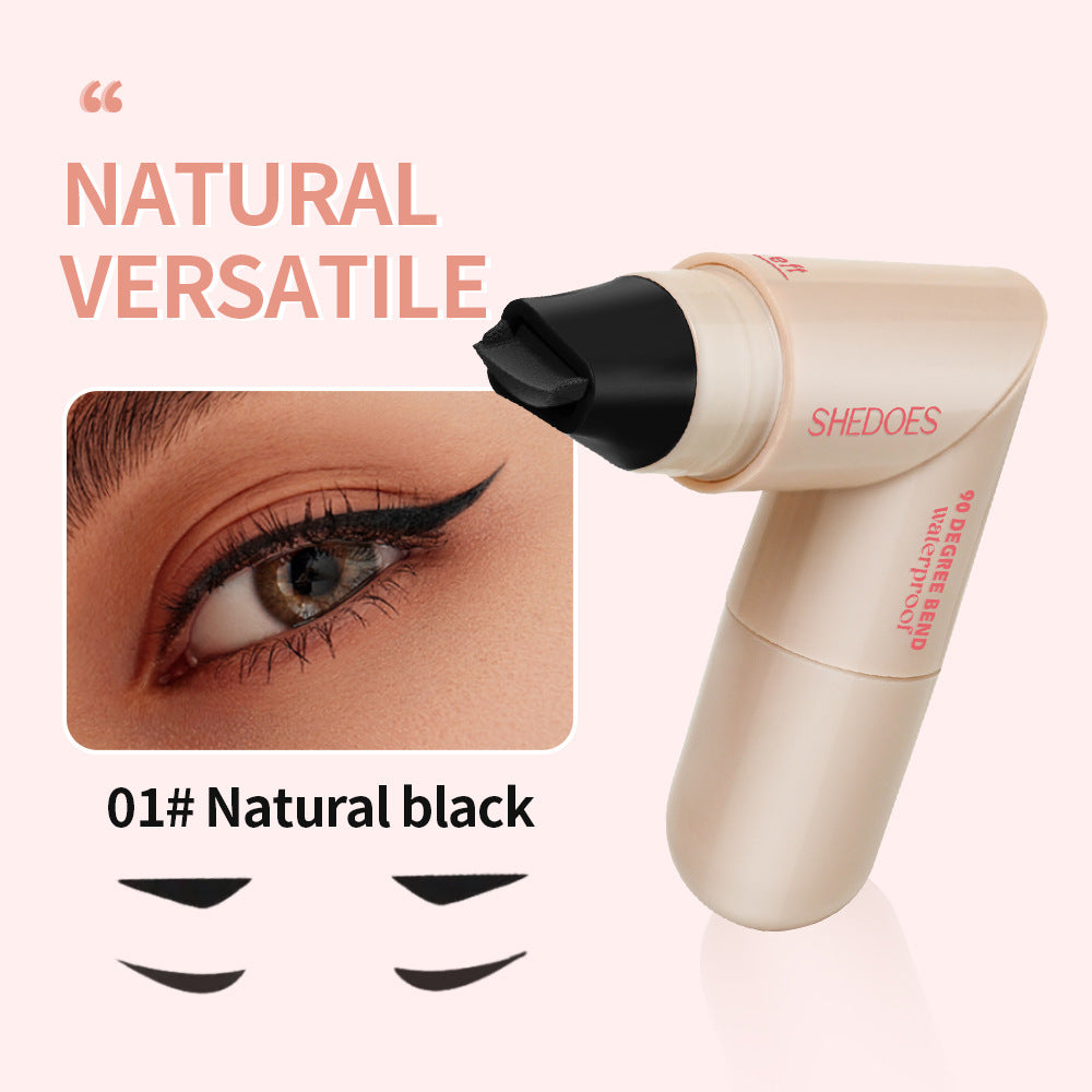 Love Eyeliner Seal Waterproof And Durable Eyeliner Stamp Pen Natural Makeup Application A Beginner's Assistant Two Steps To Create Eyeliner by DERILUJA LLC
