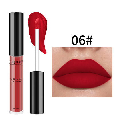 Makeup Powder Mist Matte Candy Lip Glaze Matte Long Lasting Moisturizing Liquid Lipstick