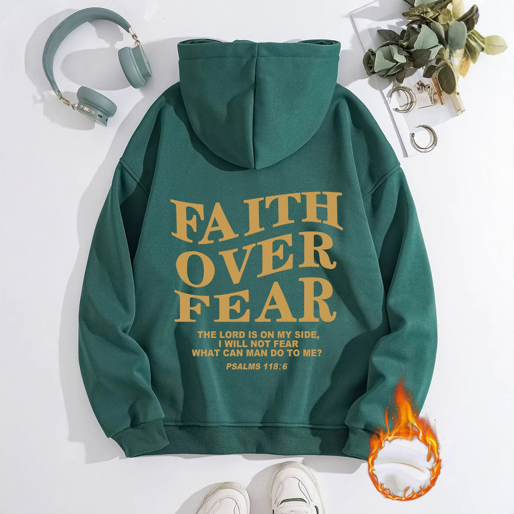 FAITH OVER FEAR Women's Hoodie