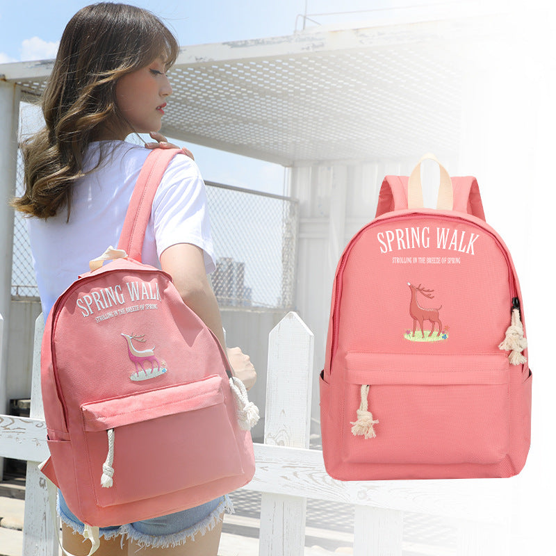 New creative oxford cloth middle school student bag primary school student backpack anime backpack by eprolo