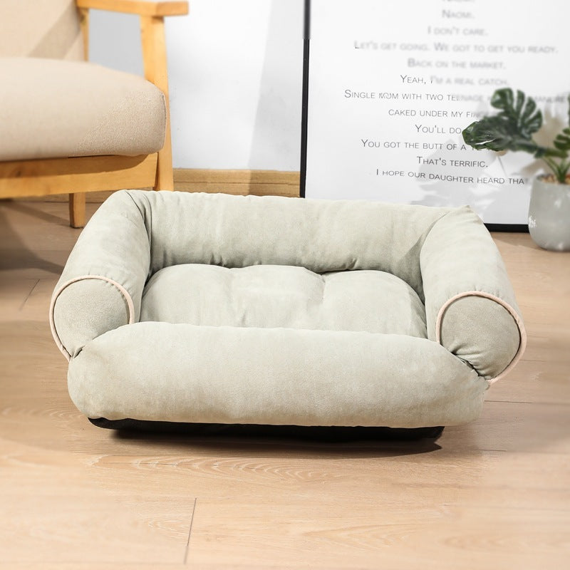 Dog Sofa Bed Sleeping Bag Kennel Cat Puppy Sofa Bed Pet House Winter Warm Beds Cushion by My Store