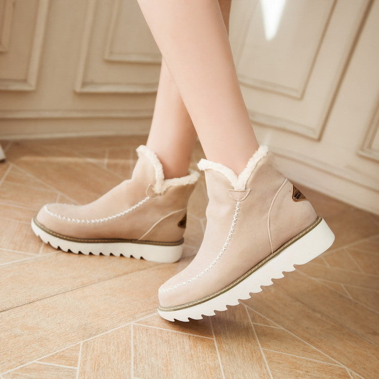 Thick cotton boots fashion snow boots women's boots