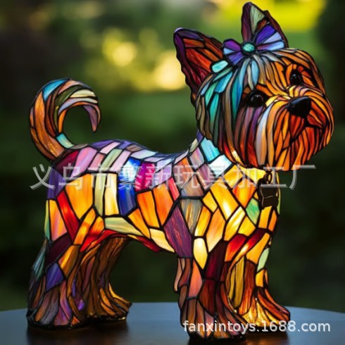 Dachshund Lamp - Bigfoot Lamp Resin Statue LED Decorative Light by eprolo