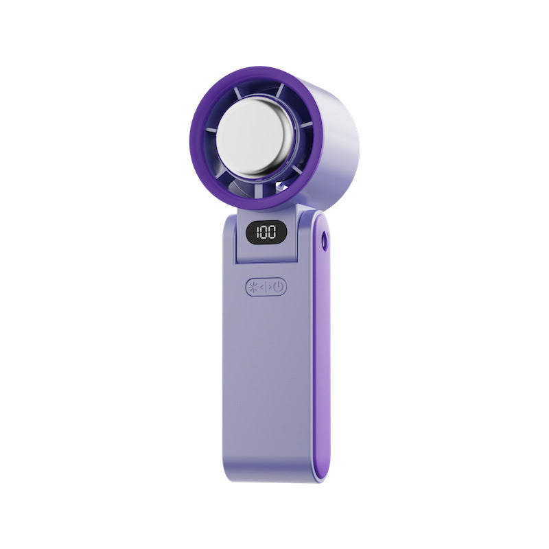 USB Cooling Turbine Hand Fan with 100-Speed Ice-Cooling Function by eprolo