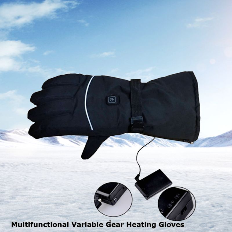 Three-stage Temperature Regulating Electric Heating Gloves by DERILUJA LLC