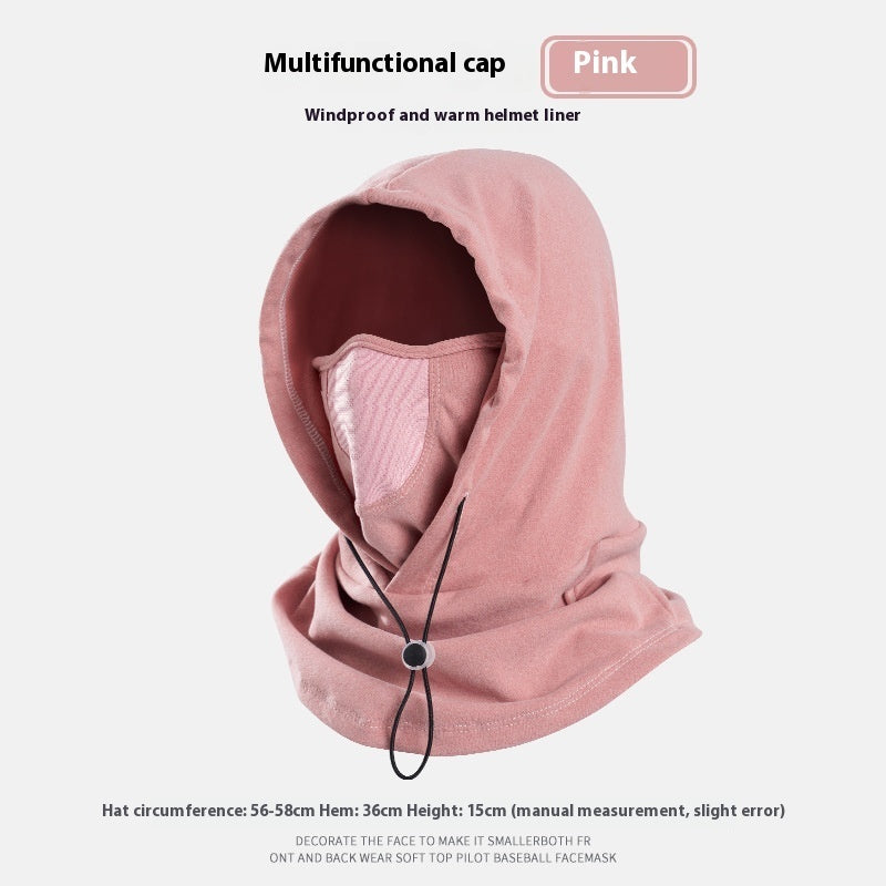 Winter Thermal Fleece Scarf Ski Face Mask Neck Warmer Hood Hat Windproof Cold Warm Riding Cap Sports Outdoor by My Store