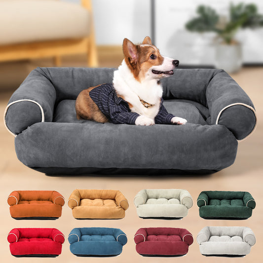 Dog Sofa Bed Sleeping Bag Kennel Cat Puppy Sofa Bed Pet House Winter Warm Beds Cushion by My Store