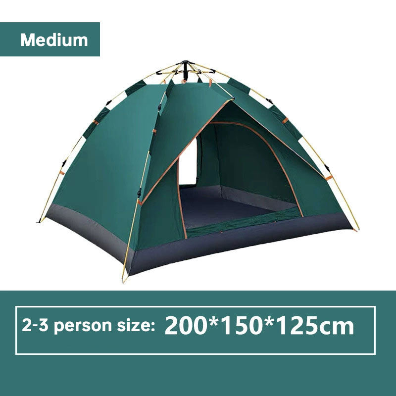 3-12 Person Double Layer 2-Bedroom Family Tunnel Camping Tent Waterproof Windproof UV Resistant for Outdoor Hiking & Camping by eprolo