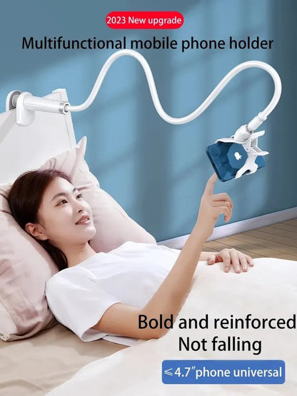 Universal mobile phone holder flexible lazy holder adjustable cell phone clip home bed desktop mount bracket smartphone stand