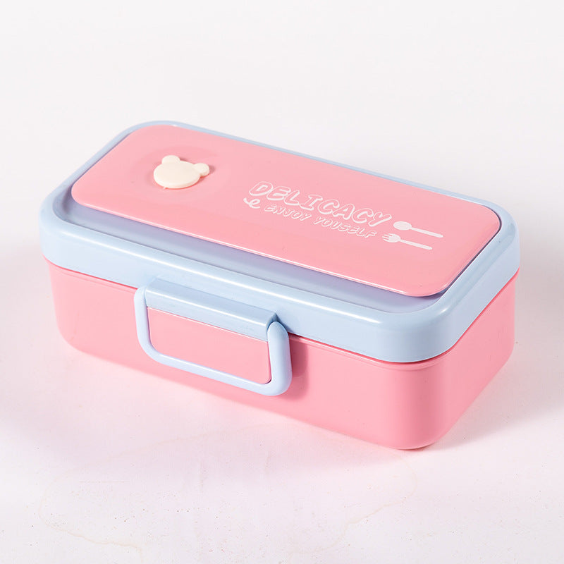 Cartoon cute fashion microwaveable lunch box portable lunch box