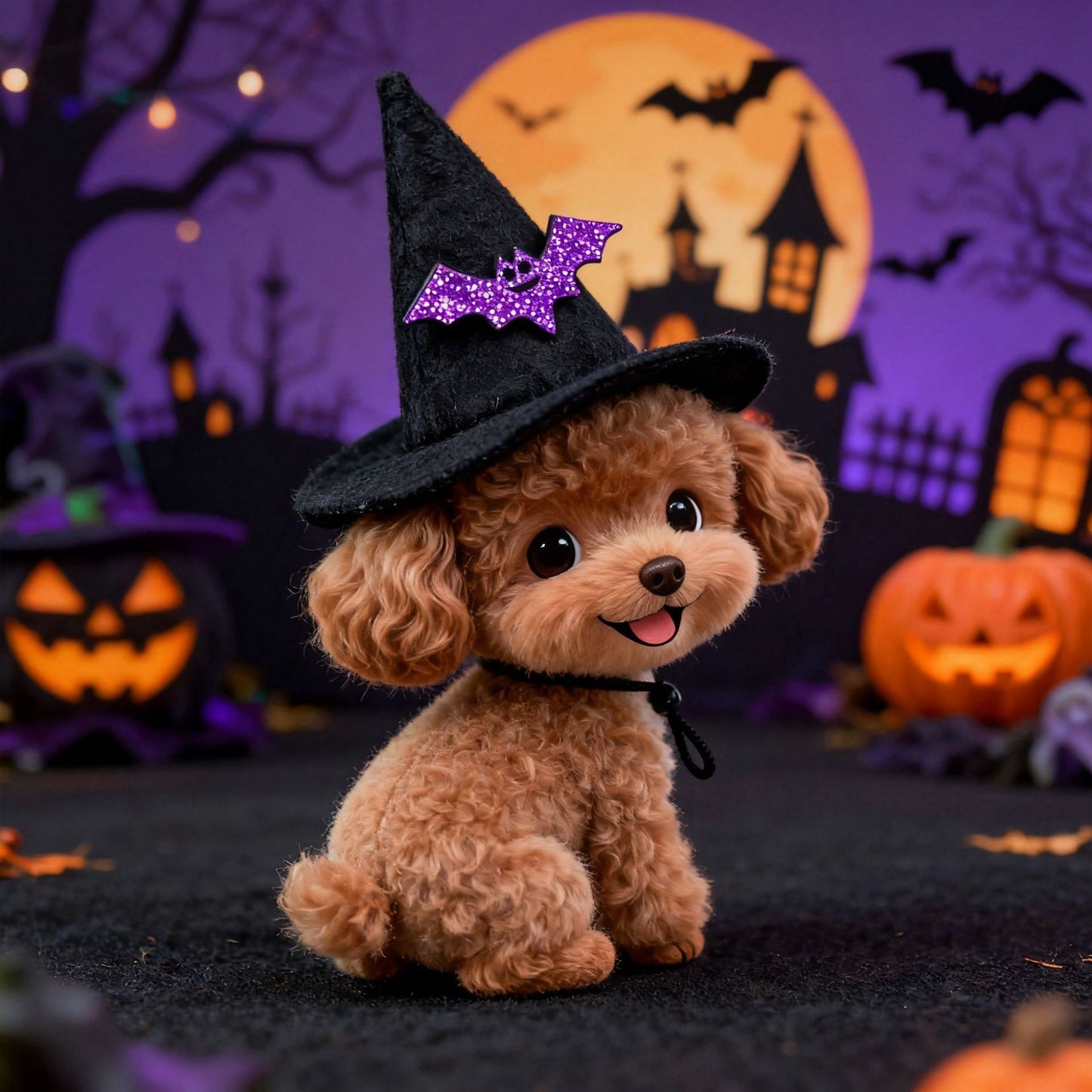 Pet Halloween Hat Creative Pumpkin Devil Spider New Stock Rabbit Pet Dog by eprolo