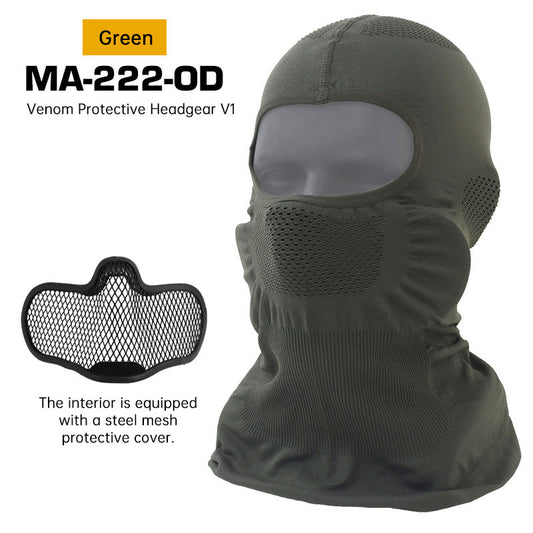 Venom V1 Balaclava, Breathable UV Protection Riding Face Mask for Motorcycle & Cycling by eprolo
