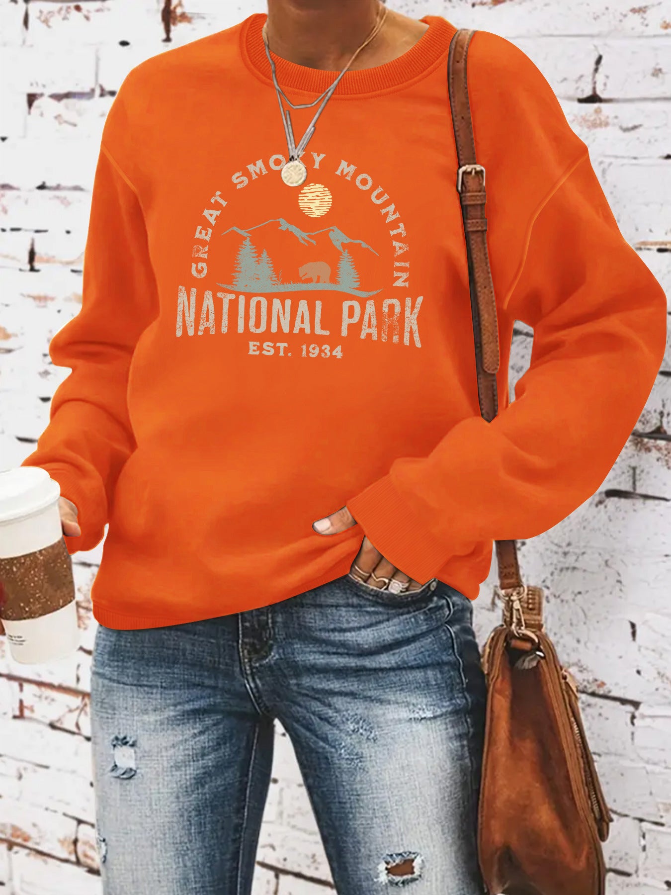 National Park printed hoodie by eprolo