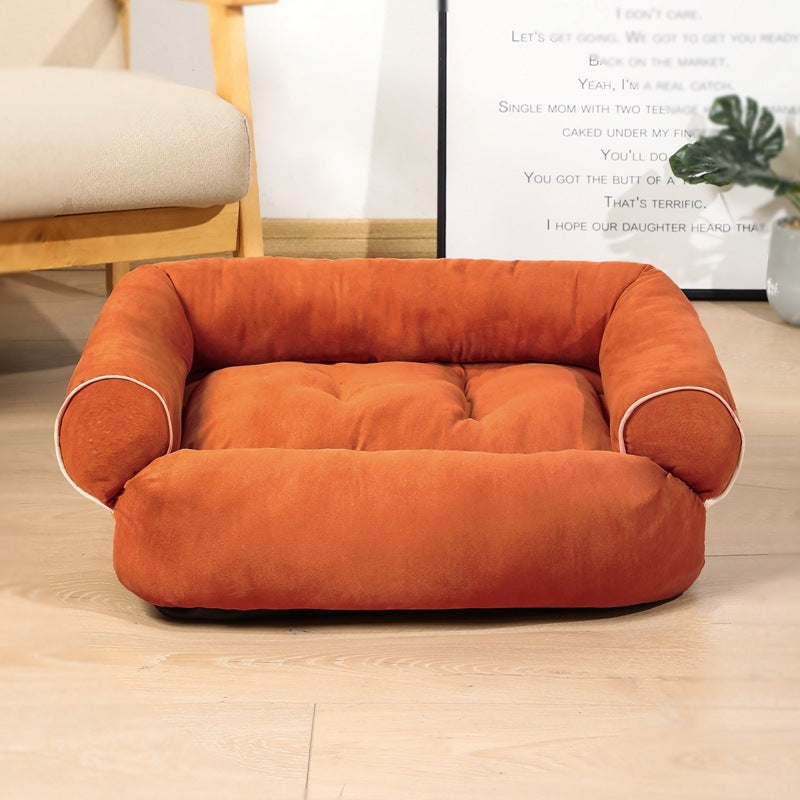 Dog Sofa Bed Sleeping Bag Kennel Cat Puppy Sofa Bed Pet House Winter Warm Beds Cushion by My Store