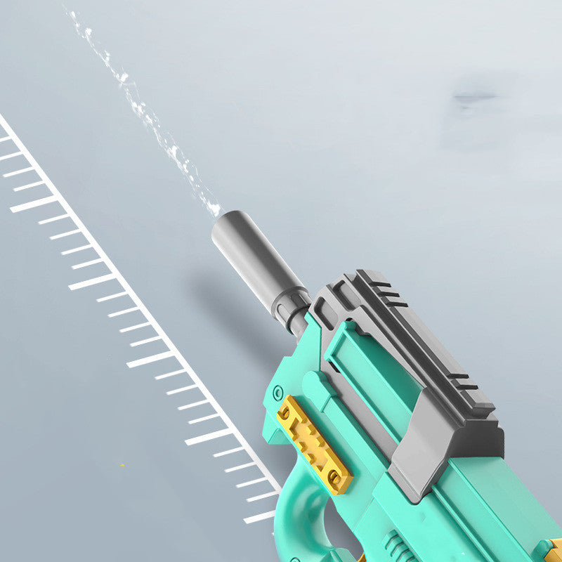 New P90 Electric Water Gun High-Tech Kids Toys Outdoor Beach Pool Large Capacity Summer Gel Blasting Water Gun For Adults by DERILUJA LLC