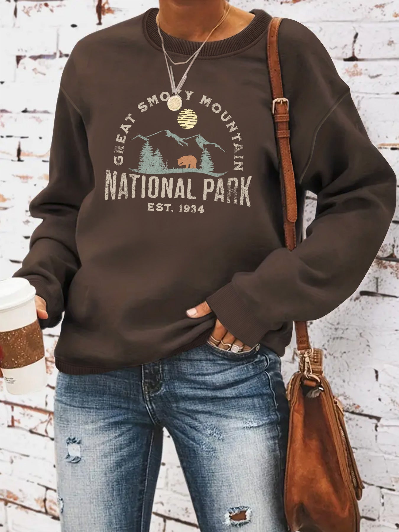 National Park printed hoodie by eprolo