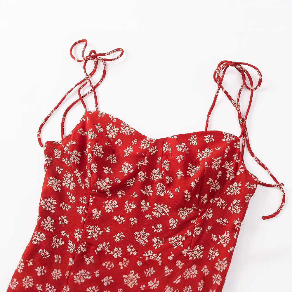 Strapless Dress Print Short Dress by eprolo
