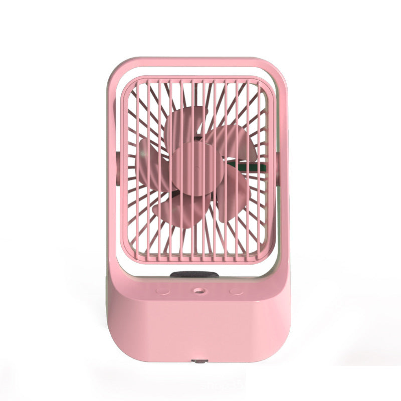 Creative New Good-Looking Good Quality USB Humidification Mini Fan Portable Mobile Humidifier Fan by eprolo