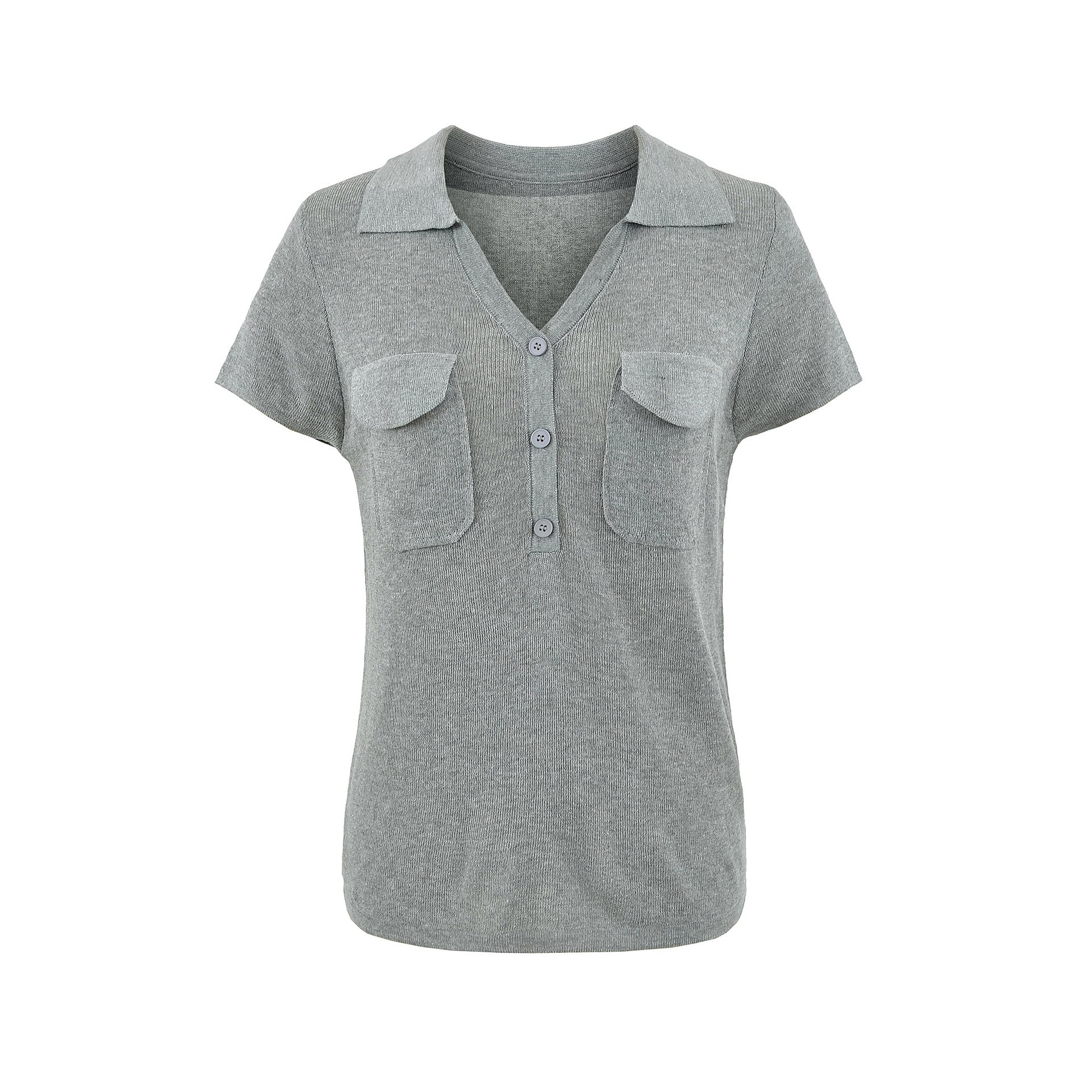 V-neck top for women by eprolo
