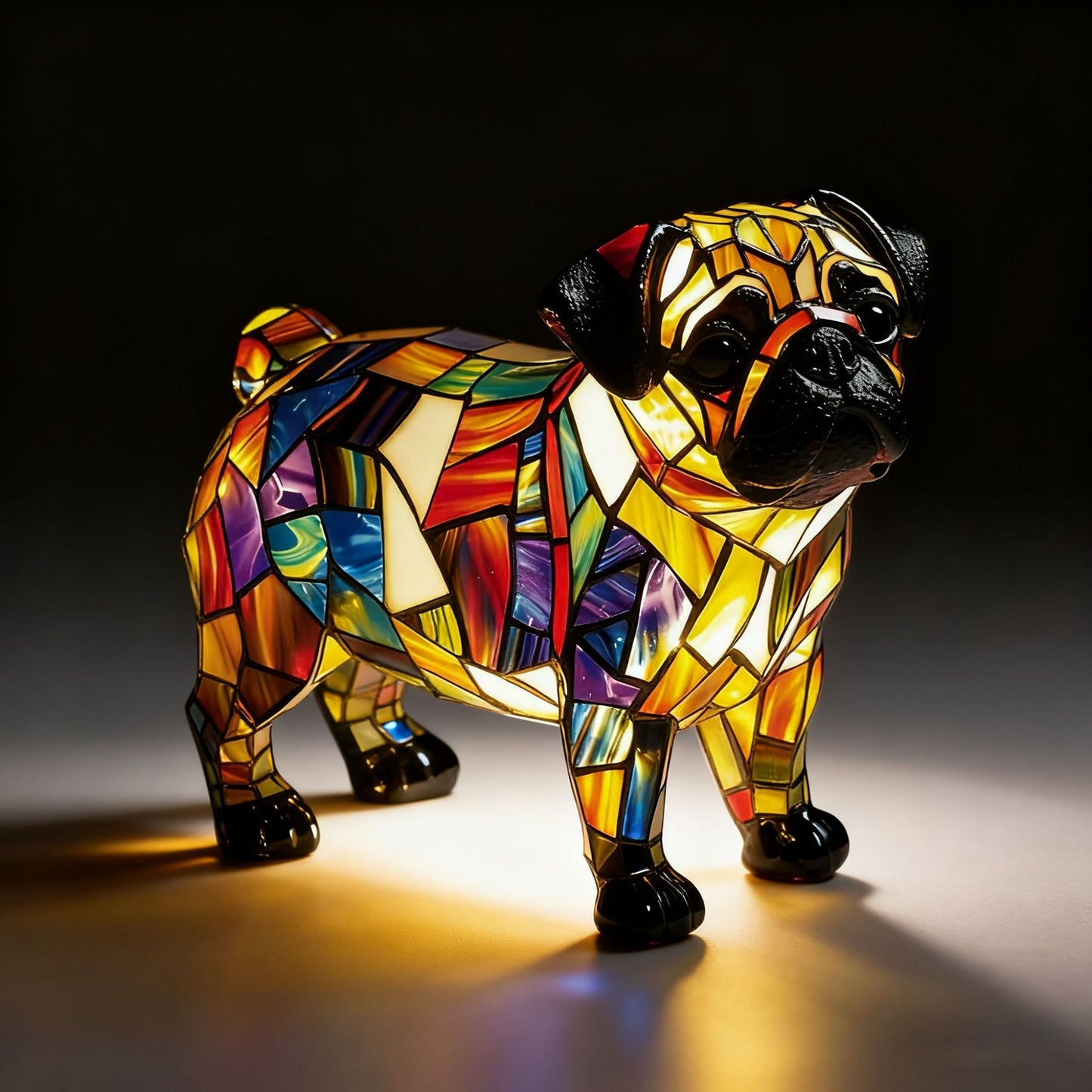 Dachshund Lamp - Bigfoot Lamp Resin Statue LED Decorative Light by eprolo