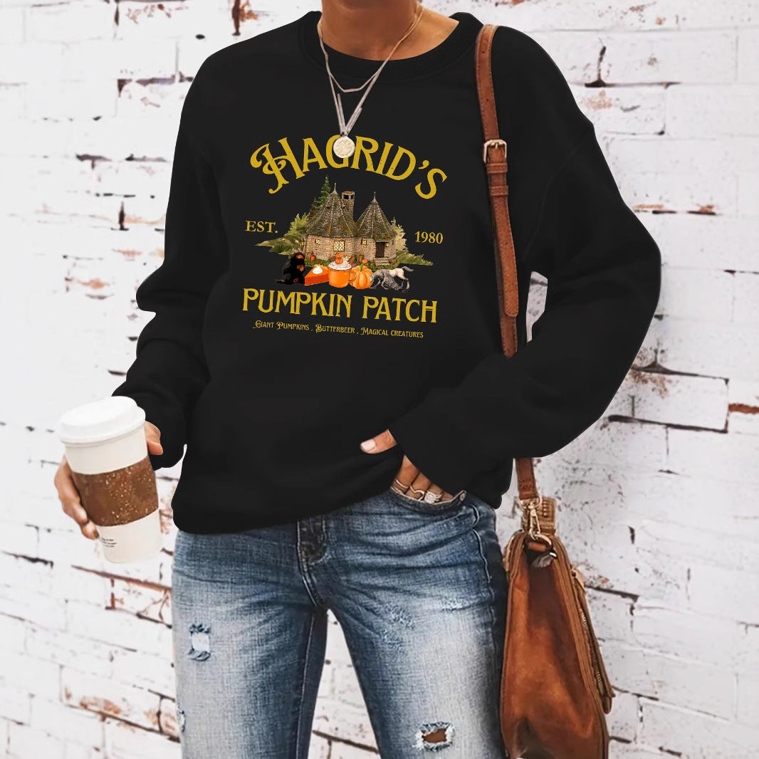 HAGRID'S print on hoodie by eprolo