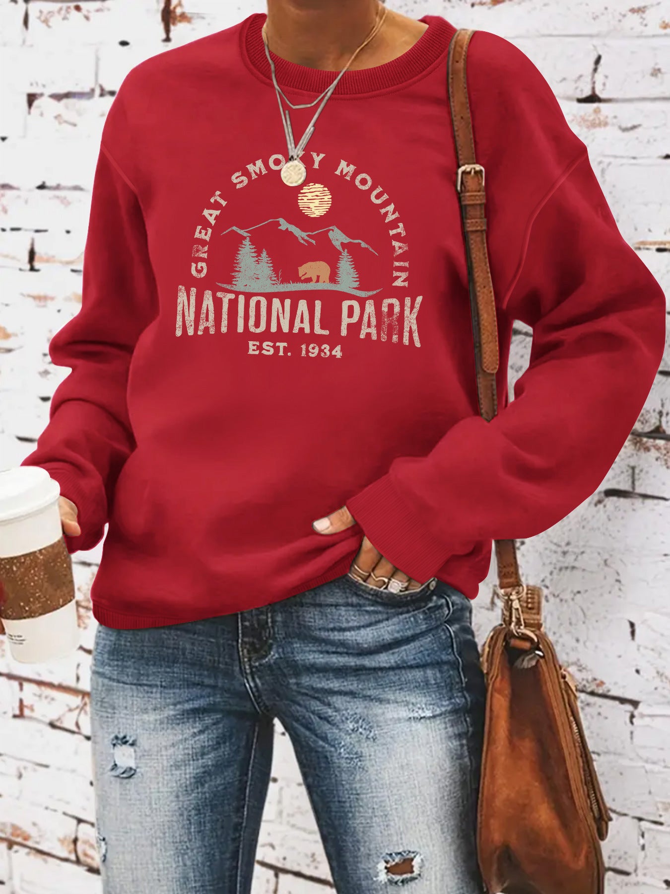 National Park printed hoodie by eprolo