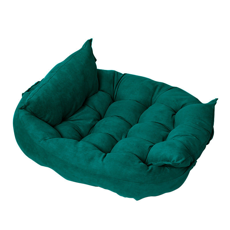 Four-Season Universal Summer Folding Dog Sofa Bed Soft Pet Cushion Pit Bull Small And Medium-Sized Dogs Pet Kennel by eprolo