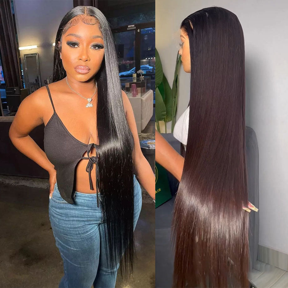 Glueless Wigs Wear and Go Human Hair Wig Straight