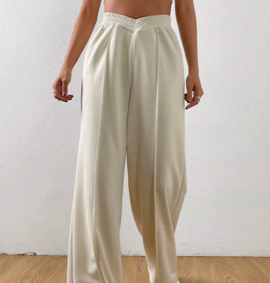Women's loose casual pants comfortable home pants solid color casual wide leg sports pants by eprolo