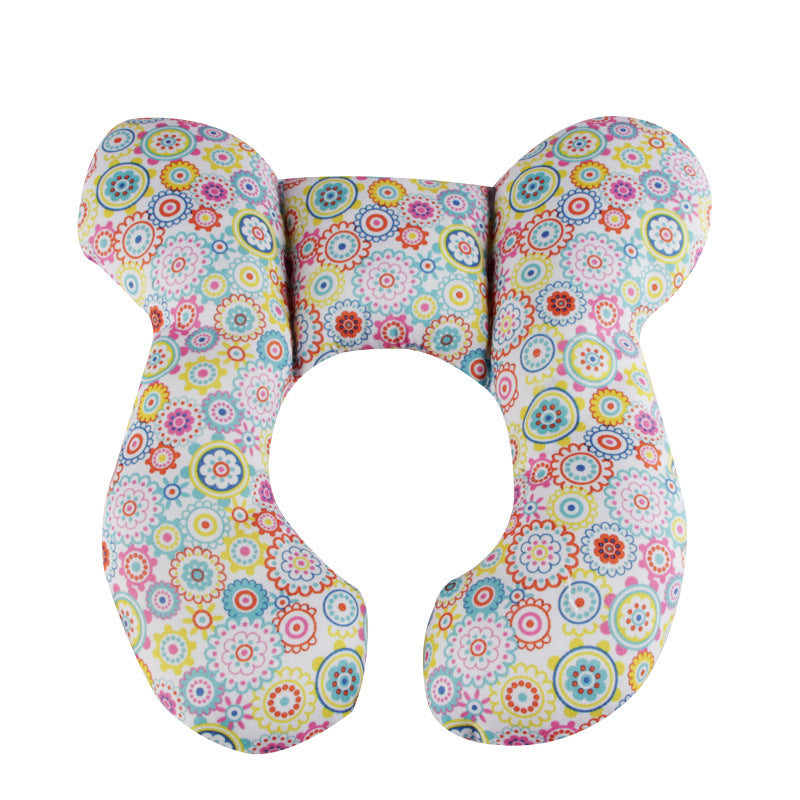 Baby head protection U-shaped pillow stroller fixed head pillow car seat sleeping protection head and neck pillow by eprolo