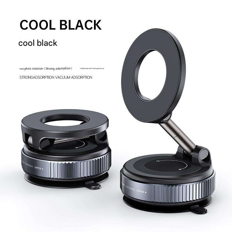 Vacuum suction phone holder car mounted rotating magnetic phone holder by eprolo