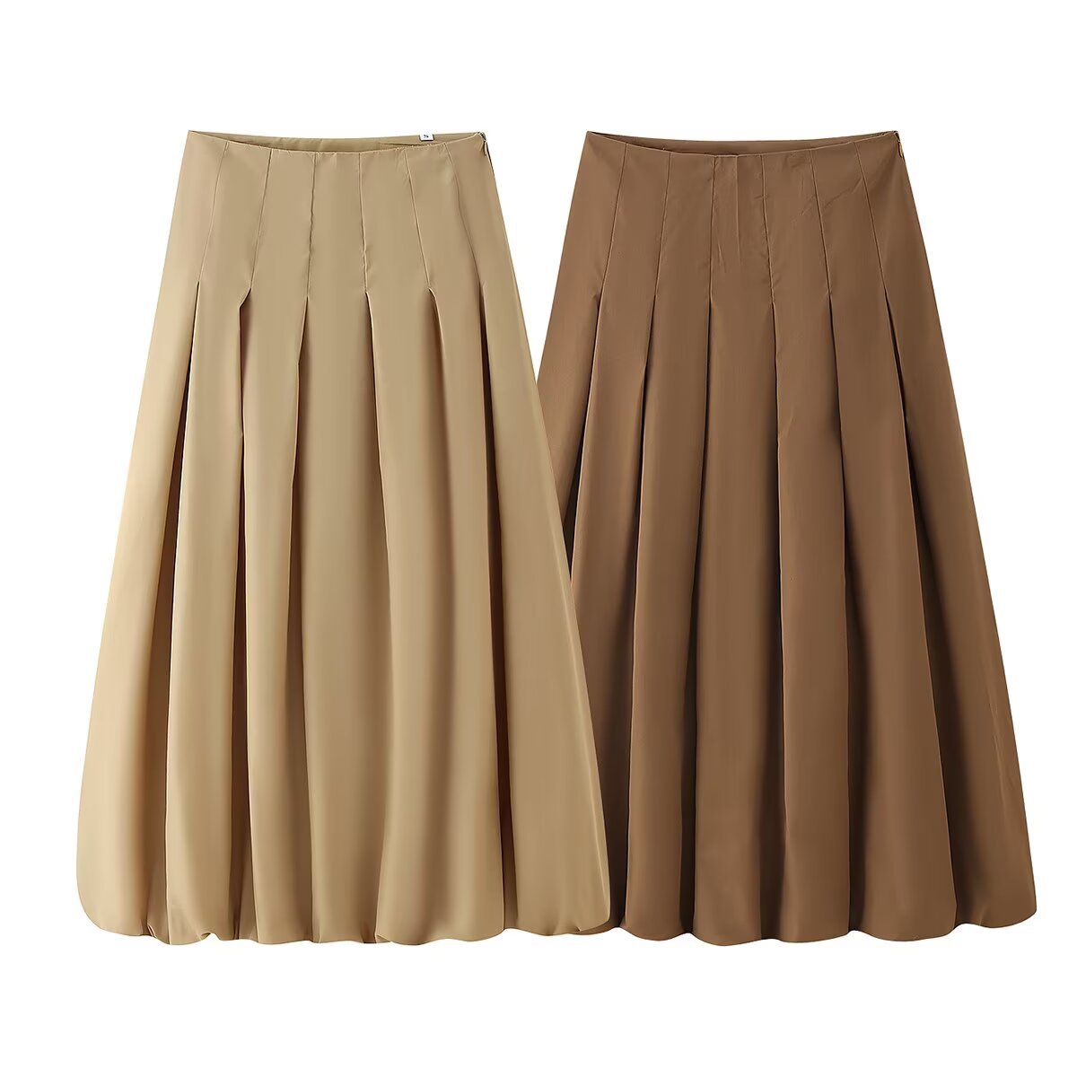 Short sleeved zipper top jacket+skirt set by eprolo