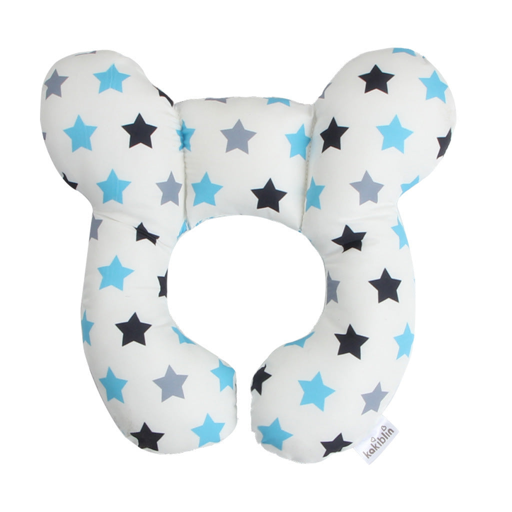 Baby head protection U-shaped pillow stroller fixed head pillow car seat sleeping protection head and neck pillow by eprolo