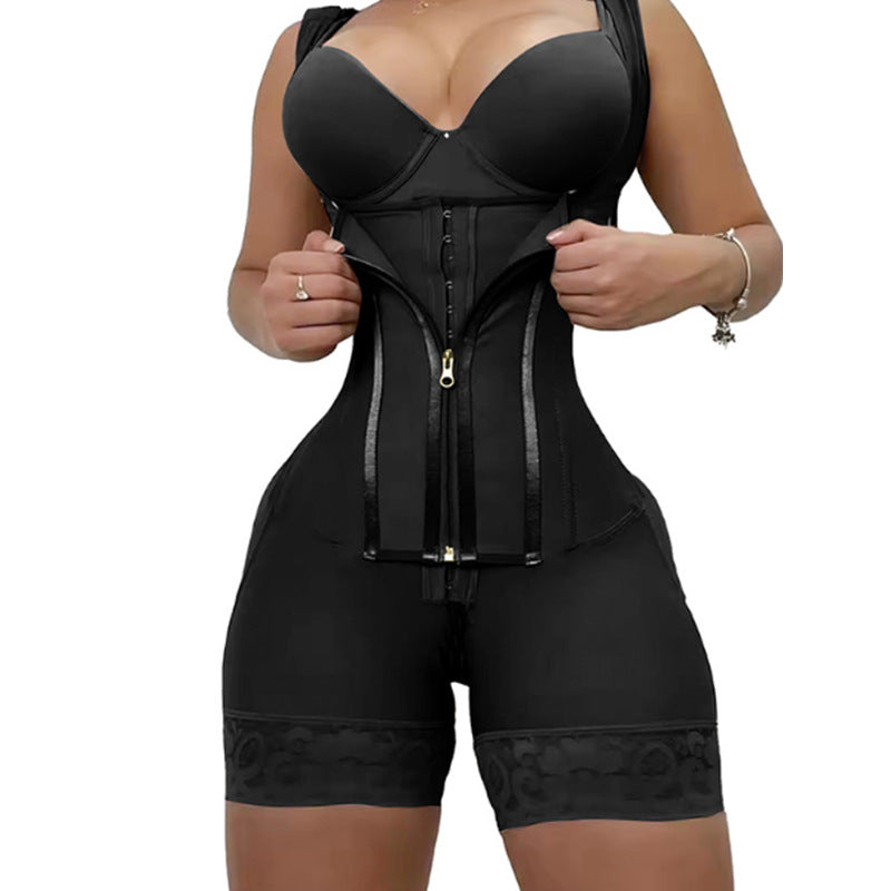 Bodyshaper Full-Body Shaping Suit Waist Trainer Tummy Control Butt Lifter Slimming Bodysuit Women Compression Shapewear by eprolo
