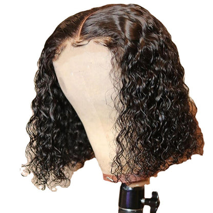 Wig female European and American short curly hair African small curly explosive head chemical fiber headgear