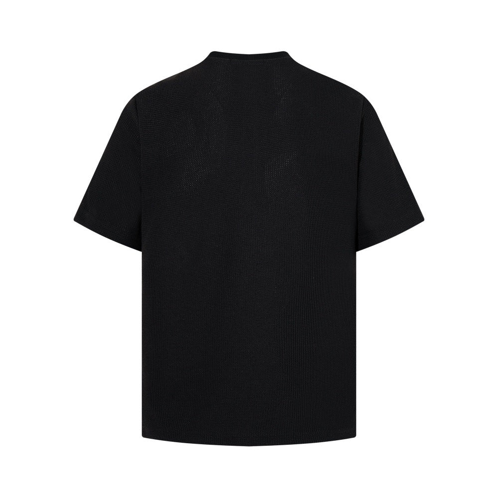 Abstract pattern printed short sleeved t-shirt by eprolo